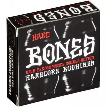 Бушинги BONES Hard Set Black/Black 96A 2022