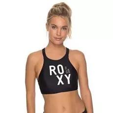 Бюстгальтер купальный женский ROXY Ro Fi Crop T Anthracite