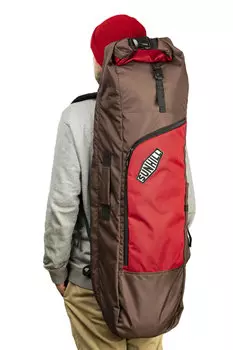 Чехол для лонгборда SUNHILL Long Pack Brown/Cherry