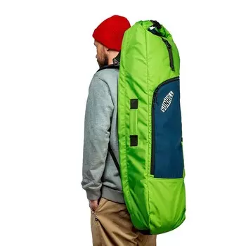 Чехол для лонгборда SUNHILL Long Pack Emerald/Yellow