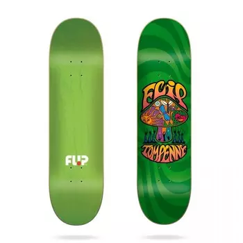 Дека для скейтборда FLIP Loveshroom Green 8.25"