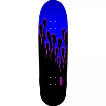 Дека для скейтборда POWELL PERALTA Nitro Hotrod Flames Blue/Black 9.33 дюйм 2022