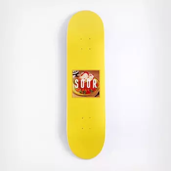Дека для скейтборда SOUR Box Logo Sausage 8.18