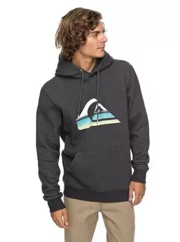 Джемпер мужской QUIKSILVER Big Logo Hood M Dark Grey Heather