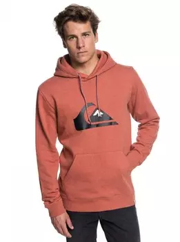 Джемпер QUIKSILVER Big Logo Hood M Barn Red Heather