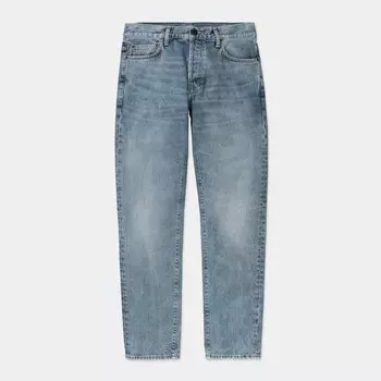 Джинсы CARHARTT WIP Klondike Pant Slim Blue Light Used Wash 2021