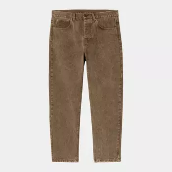 Джинсы CARHARTT WIP Newel Pant Tamarind Worn Washed