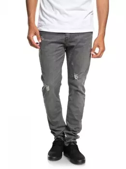 Джинсы QUIKSILVER Lobrigrdama M Grey Damaged