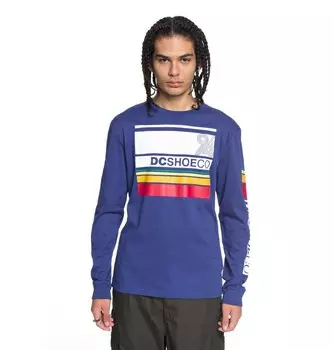 Фуфайка мужская DC SHOES Mad Racer Ls M Sodalite Blue
