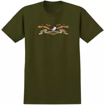 Футболка ANTI-HERO Ah S/S Eagle Military Green