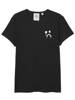 Футболка CHEAP MONDAY Slim Tee Drip Sadly Black