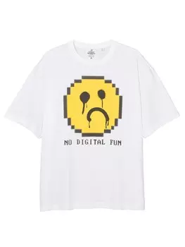 Футболка CHEAP MONDAY Specter Tee No Fun White