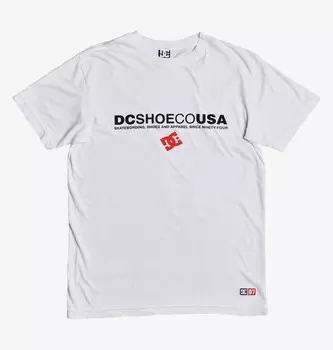 Футболка DC SHOES Dc Usa Ss M Tees Wbb0 White 2020