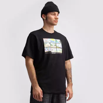 Футболка ELEMENT Peanuts Camper Ss Flint Black 2021