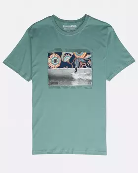 Футболка мужская BILLABONG High Line Tee Ss Dust Green