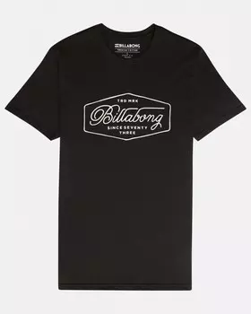 Футболка мужская BILLABONG Trademark Tee Ss Black