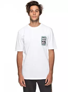 Футболка мужская QUIKSILVER Ghettosession M White