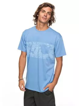 Футболка мужская QUIKSILVER Mantraright M Silver Lake Blue