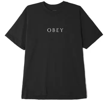 Футболка OBEY Novel Obey 3 Black 2022