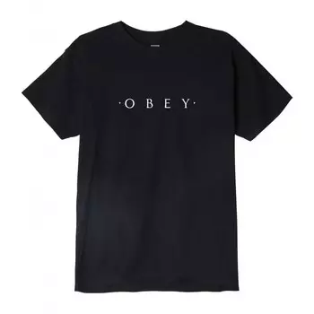 Футболка OBEY Novel Obey Black 2020