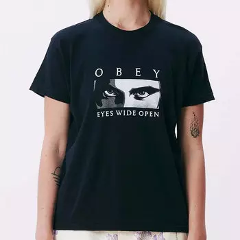 Футболка OBEY Obey Eyes Wide Open Black 2022