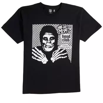 Футболка OBEY Obey Misfits Fiend Club Halloween Black 2020