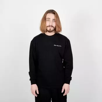 Футболка POLAR SKATE Co. Heaven Longsleeve Black 2022