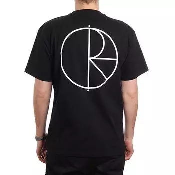 Футболка POLAR SKATE CO. Stroke Logo Tee Black