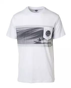 Футболка-поло RIP CURL Action Original Tee Optical White