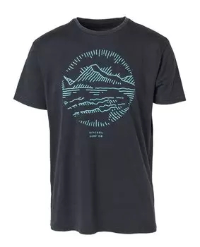 Футболка RIP CURL Arty Cold Dye Tee Black