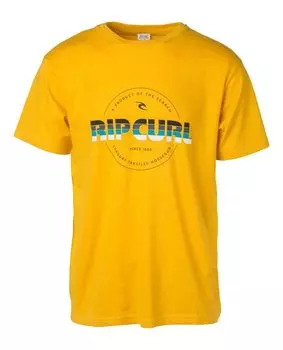 Футболка RIP CURL Bigmama Circle Tee Old Gold