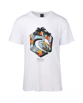 Футболка RIP CURL Gang Paradise Ss Tee Optical White