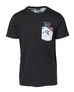 Футболка RIP CURL Modern Pocket Tee Black