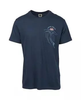 Футболка RIP CURL On The Gun Ss Tee Dark Blue