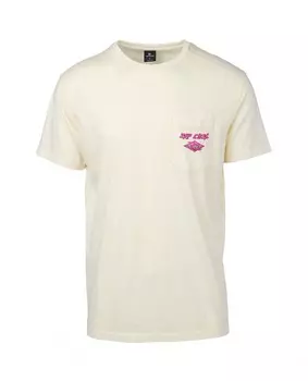 Футболка RIP CURL So Authentic Ss Tee Pale Yellow