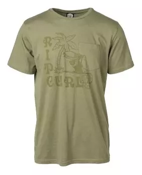 Футболка RIP CURL Toucanos Pocket Tee Mermaid