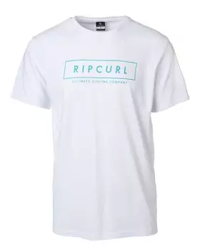 Футболка RIP CURL Undertow Logo Tee Optical White