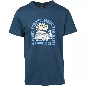 Футболка RIP CURL Van Surf Ss Tee Navy