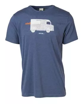 Футболка RIP CURL Van Trip Tee Blue Indigo Marle