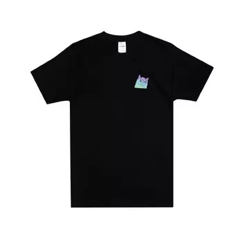 Футболка RIPNDIP Rainbow Nerm Pocket Tee Black 2021