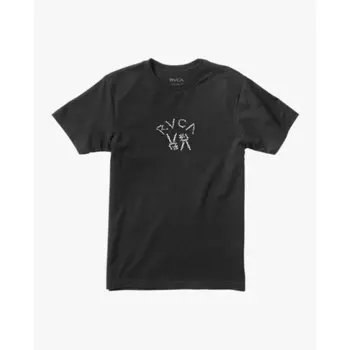 Футболка RVCA Peace Bones Black 2022