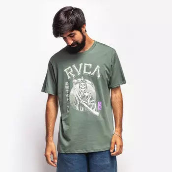 Футболка RVCA Trouble In Paradize Balsam Green 2021