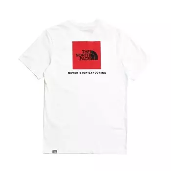 Футболка THE NORTH FACE M S/S Red Box Tee TNF WHITE 2020