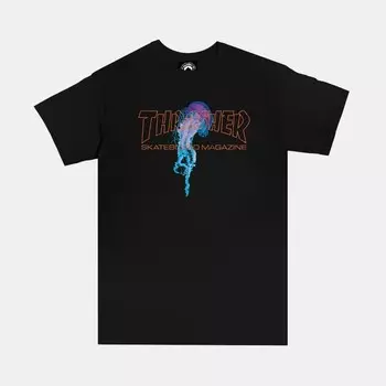 Футболка THRASHER Atlantic Drift Black/Orange 2023