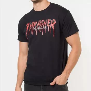 Футболка THRASHER Blood Drip Black 2022