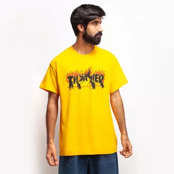 Футболка THRASHER Crows Gold 2021