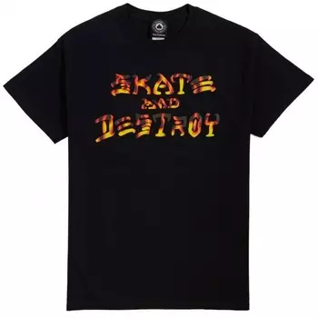 Футболка THRASHER Skate And Destroy Bbq T-Shirt Black 2020