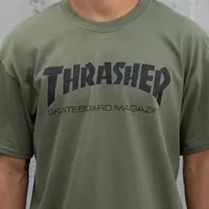 Футболка Thrasher Skate Mag Army Green