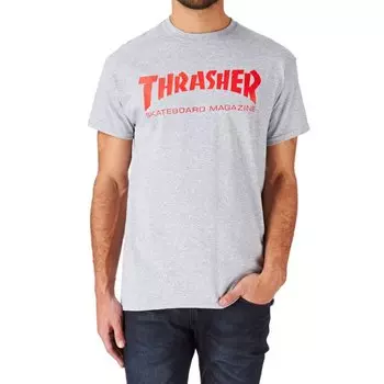 Футболка Thrasher Skate Mag Gray/Red 2020