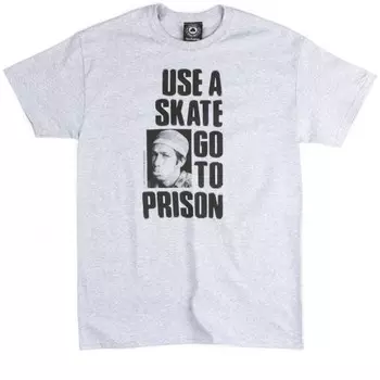 Футболка THRASHER Use A Skate Go To Prison Gray 2020